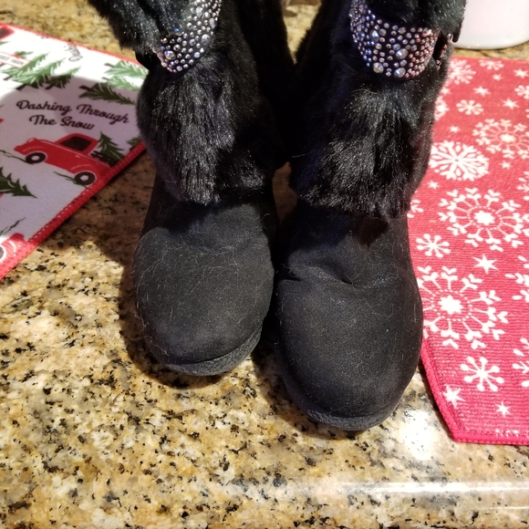 Stuart weitzman girls size 2 boot fur - Picture 4 of 5